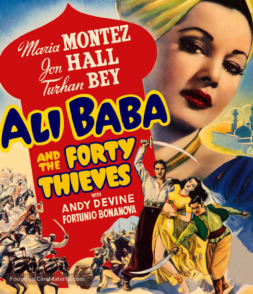 Ali Baba and the Forty Thieves - Movie Cover