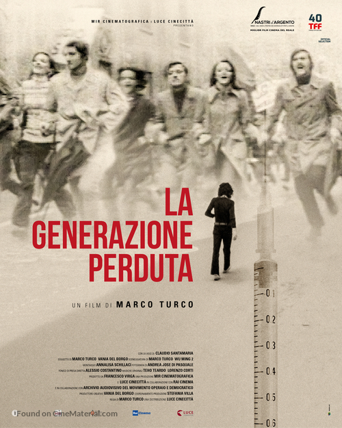 La generazione perduta - Italian Movie Poster