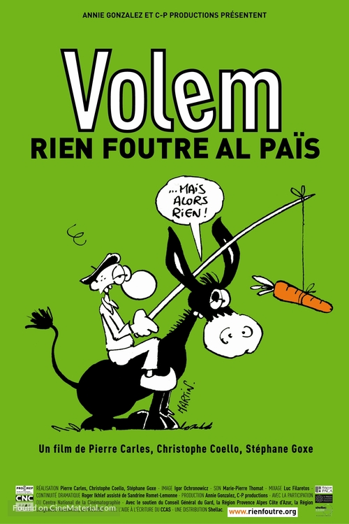 Volem rien foutre al pa&iuml;s - French poster