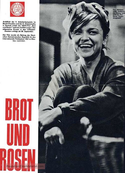 Brot und Rosen - German Movie Poster