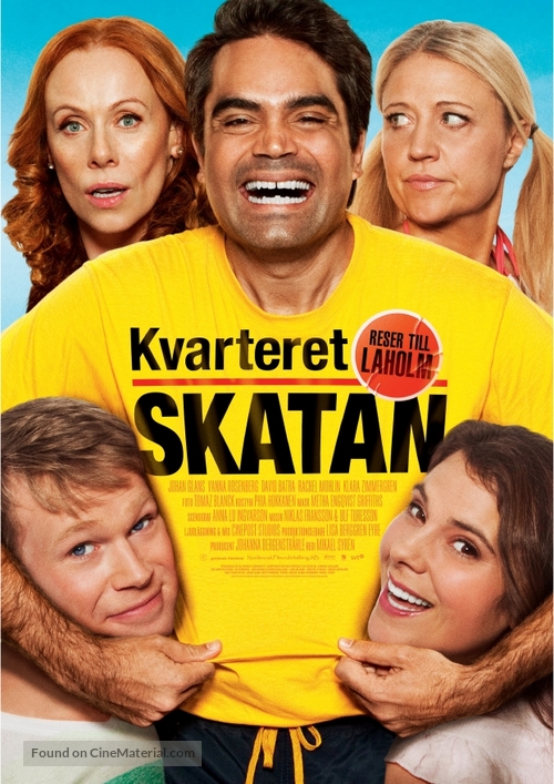 Kvarteret Skatan reser till Laholm - Swedish Movie Poster