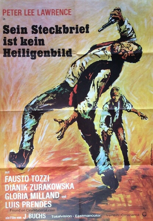El hombre que mat&oacute; a Billy el Ni&ntilde;o - German Movie Poster