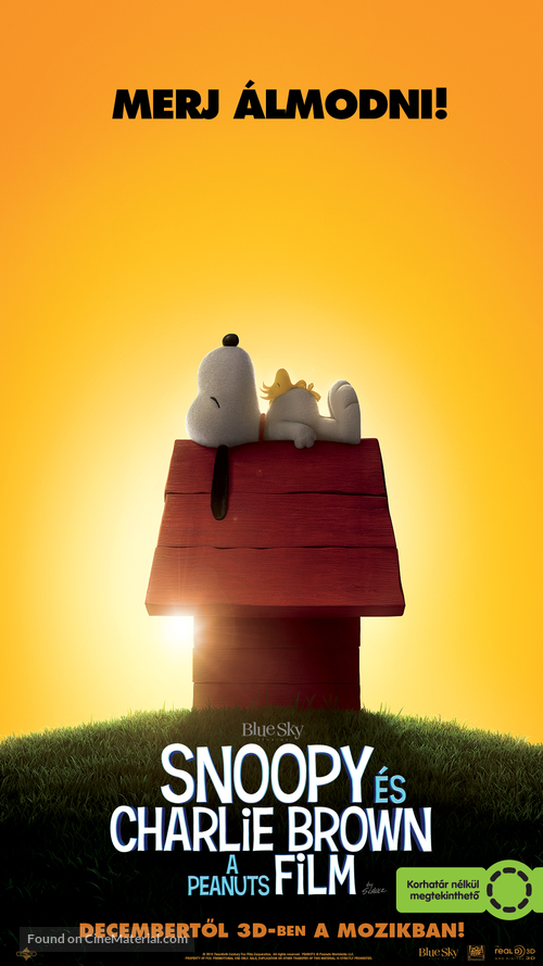 The Peanuts Movie - Hungarian Movie Poster