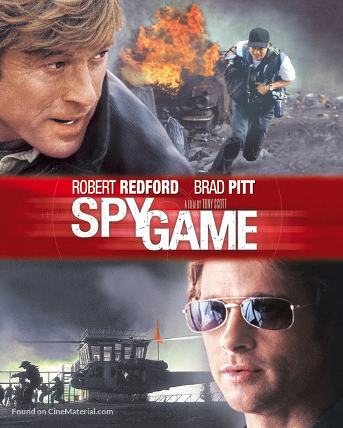 Spy Game - DVD movie cover