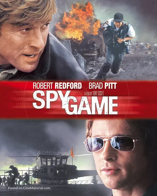 Spy Game (2001) dvd movie cover