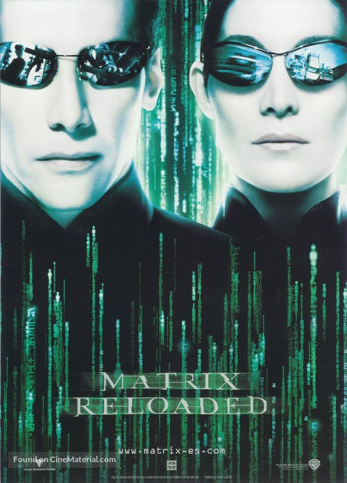 The Matrix Reloaded - Spanish Teaser movie poster