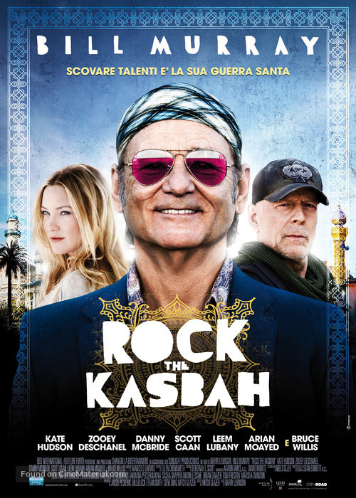 Rock the Kasbah - Italian Movie Poster