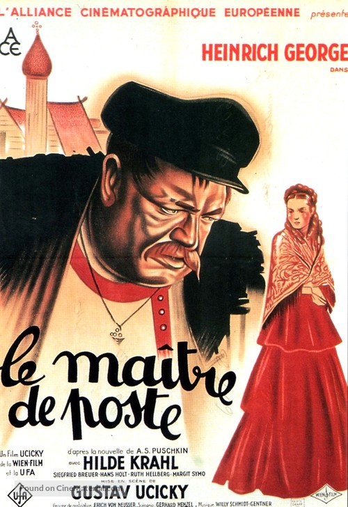 De postmeester - French Movie Poster