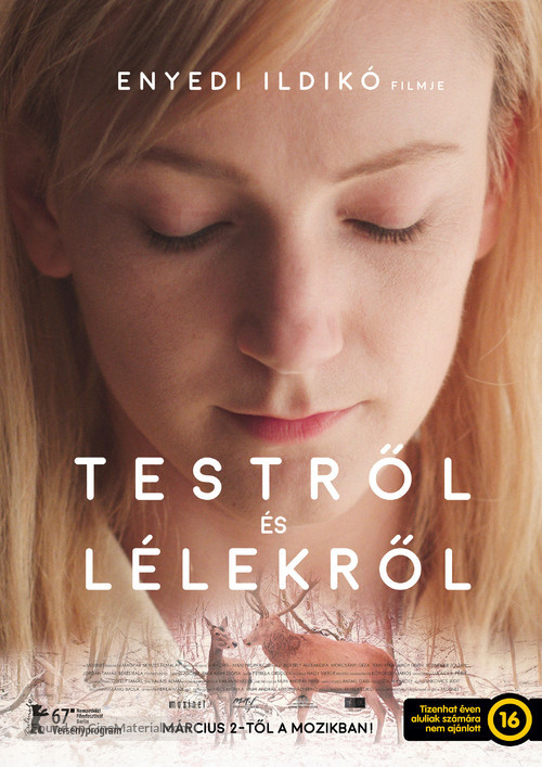 Testr&ouml;l &eacute;s L&eacute;lekr&ouml;l - Hungarian Movie Poster
