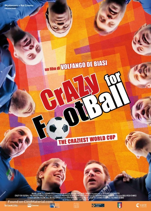 Crazy for Football: The Craziest World Cup - Italian Movie Poster