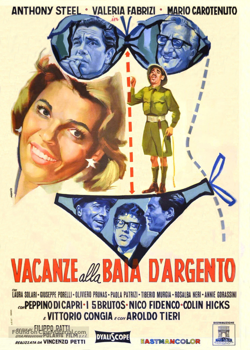 Vacanze alla baia d&#039;argento - Italian Movie Poster