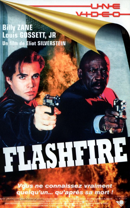 Flashfire - French VHS movie cover