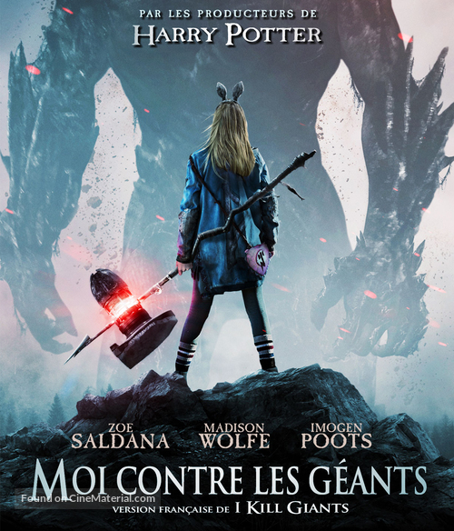 I Kill Giants - Canadian Blu-Ray movie cover