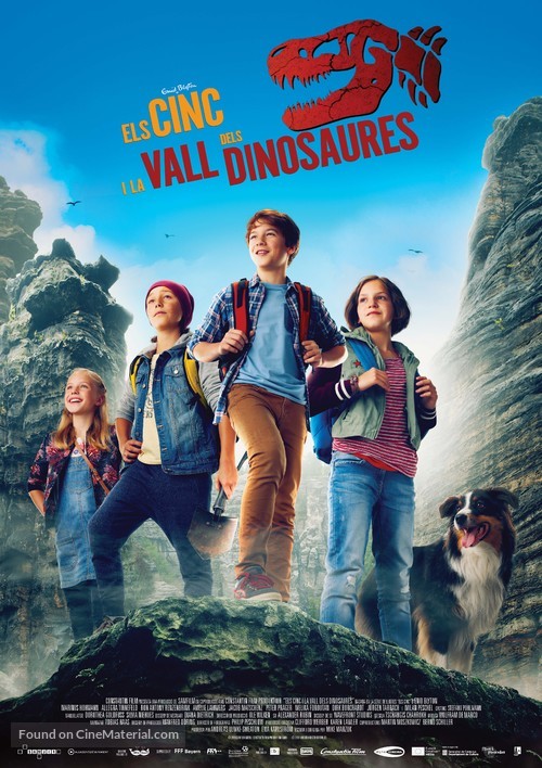 F&uuml;nf Freunde und das Tal der Dinosaurier - Andorran Movie Poster