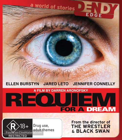 Requiem for a Dream - Australian Blu-Ray movie cover