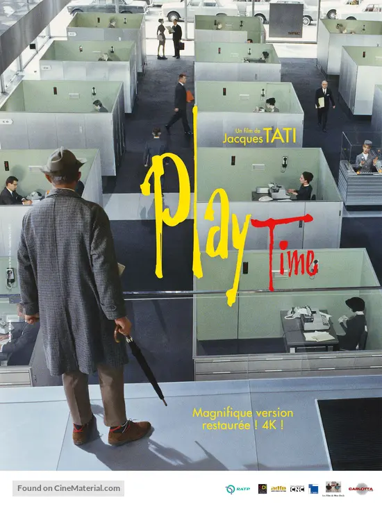 PlayTime - French Movie Poster