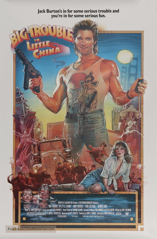 Big Trouble In Little China - Movie Poster