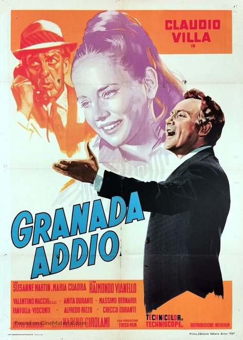 Granada, addio! - Italian Movie Poster