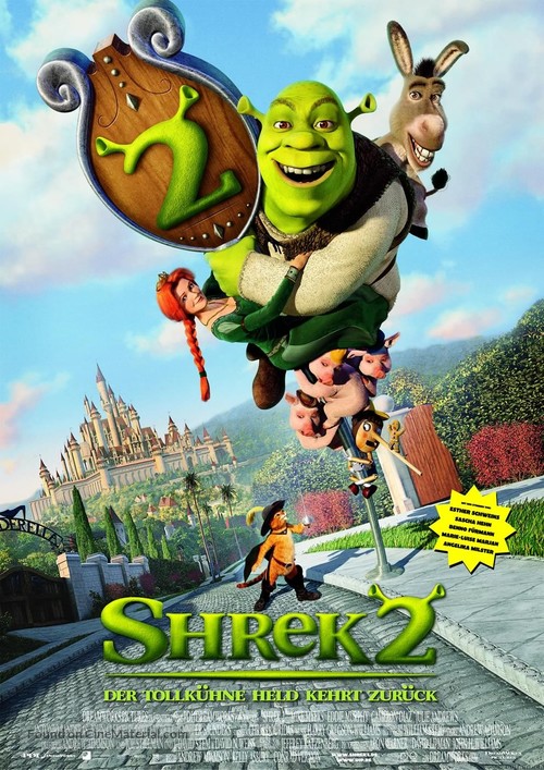 Shrek 2 - German Movie Poster