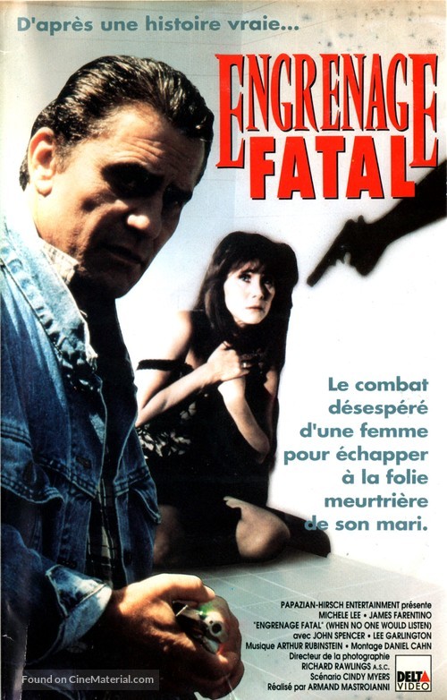 When No One Would Listen - French VHS movie cover
