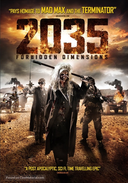 The Forbidden Dimensions - DVD movie cover