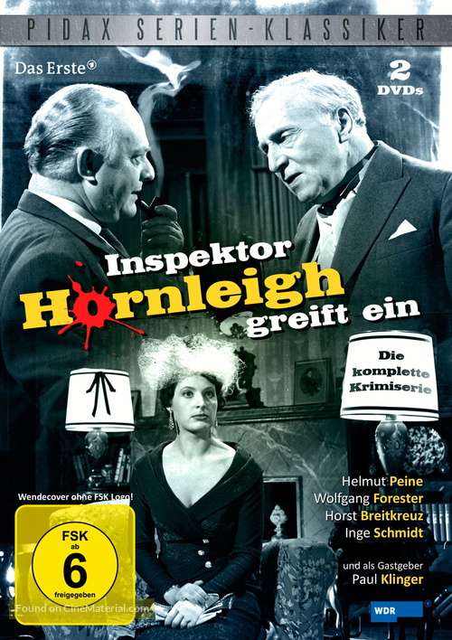 &quot;Inspektor Hornleigh greift ein...&quot; - German DVD movie cover