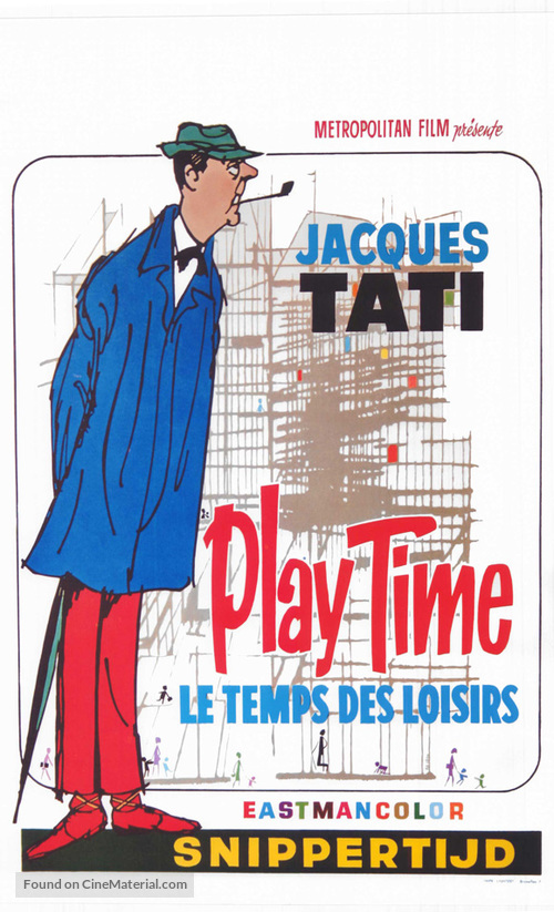 Play Time - Belgian Movie Poster