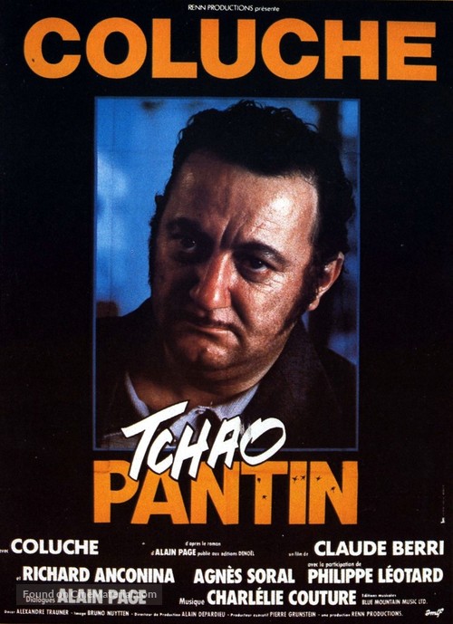 Tchao pantin - French Movie Poster