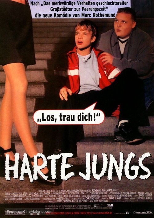Harte Jungs - German Movie Poster