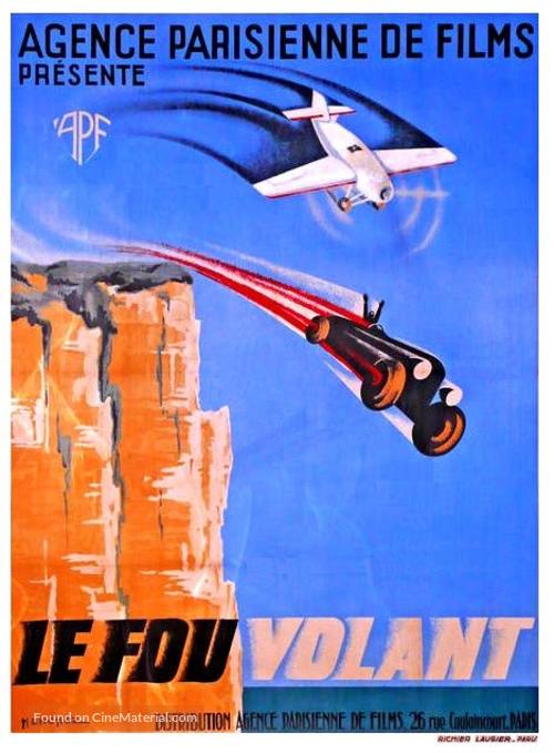 The Flying Fool - French Movie Poster