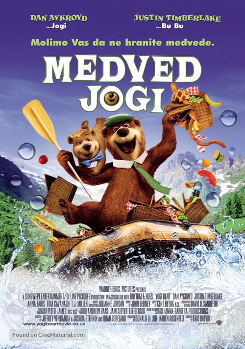 Yogi Bear - Serbian Movie Poster