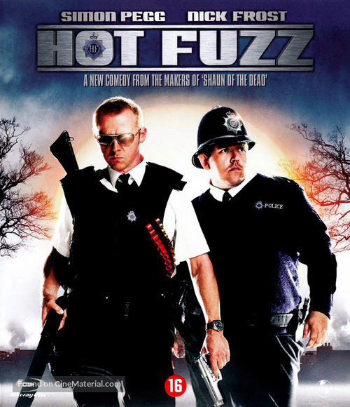 Hot Fuzz - Dutch Movie Cover