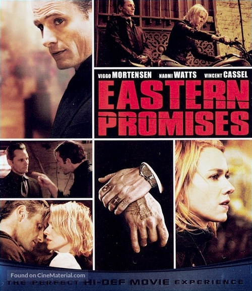 Eastern Promises - Blu-Ray movie cover