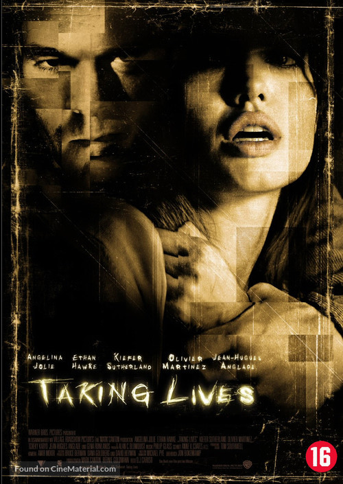 Taking Lives - Dutch DVD movie cover