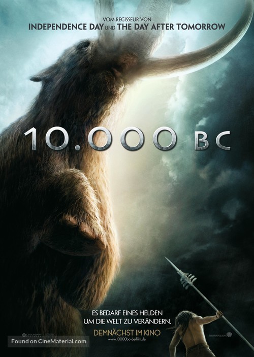 10,000 BC - German Movie Poster