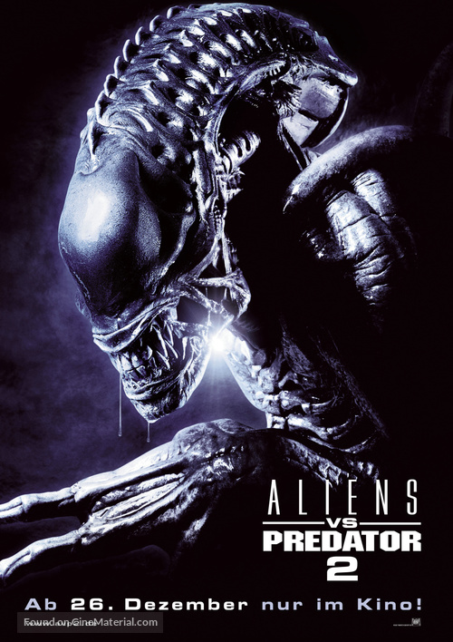 AVPR: Aliens vs Predator - Requiem - German Movie Poster