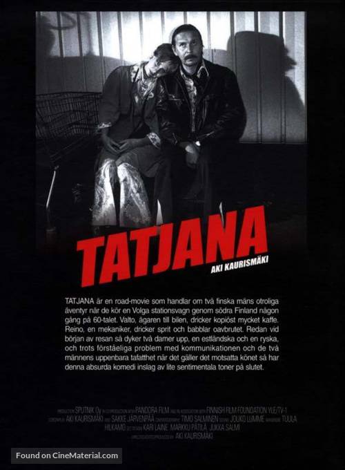 Pid&auml; huivista kiinni, Tatjana - Finnish Movie Poster