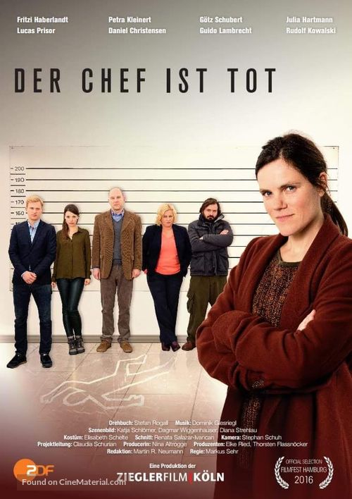 Der Chef Ist Tot - German Movie Poster