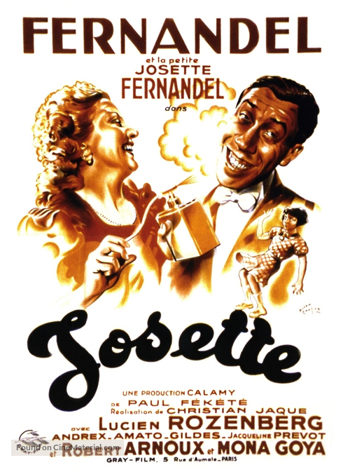 Josette - French Movie Poster