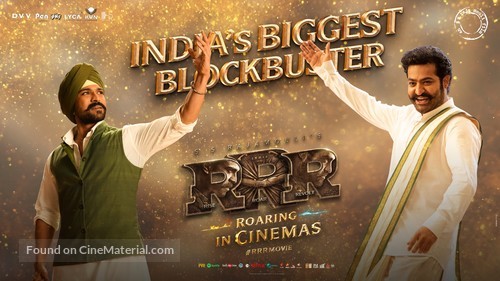 RRR - Indian Movie Poster