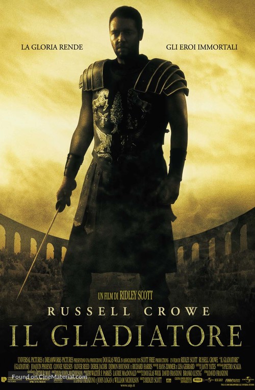 Gladiator - Italian Movie Poster