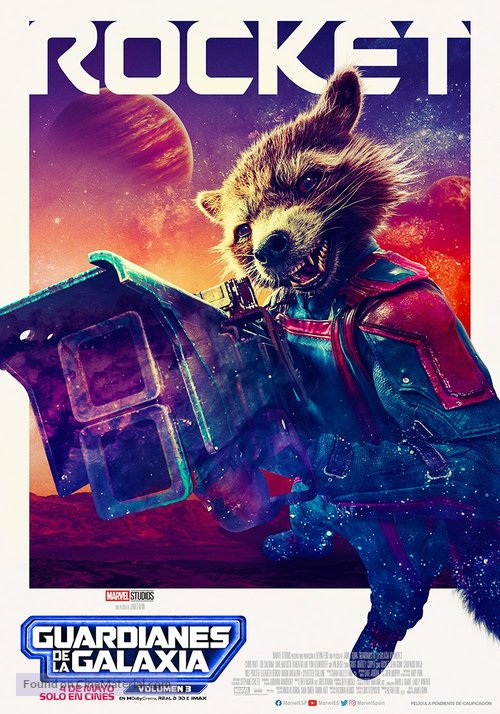 Guardians of the Galaxy Vol. 3 - Spanish Movie Poster