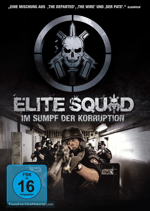 Tropa de Elite 2 - O Inimigo Agora &Eacute; Outro - German DVD movie cover