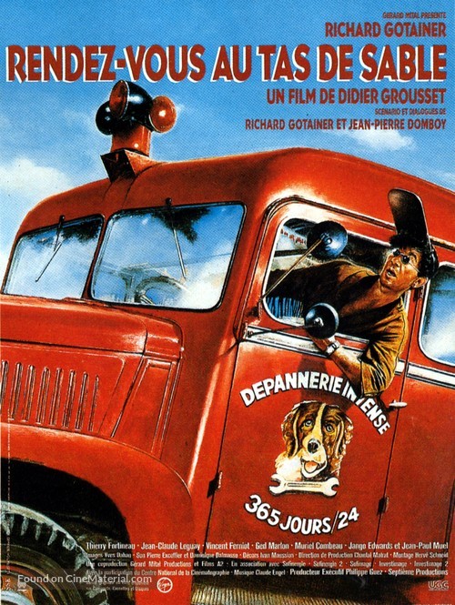 Rendez-vous au tas de sable - French Movie Poster