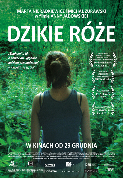 Dzikie r&oacute;ze - Polish Movie Poster