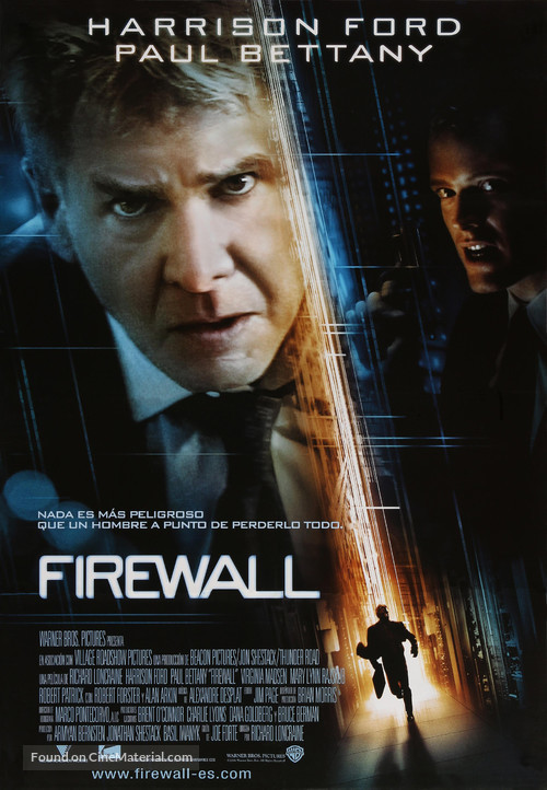 Firewall - Spanish Movie Poster