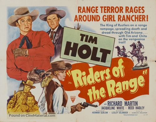 Riders of the Range - Movie Poster