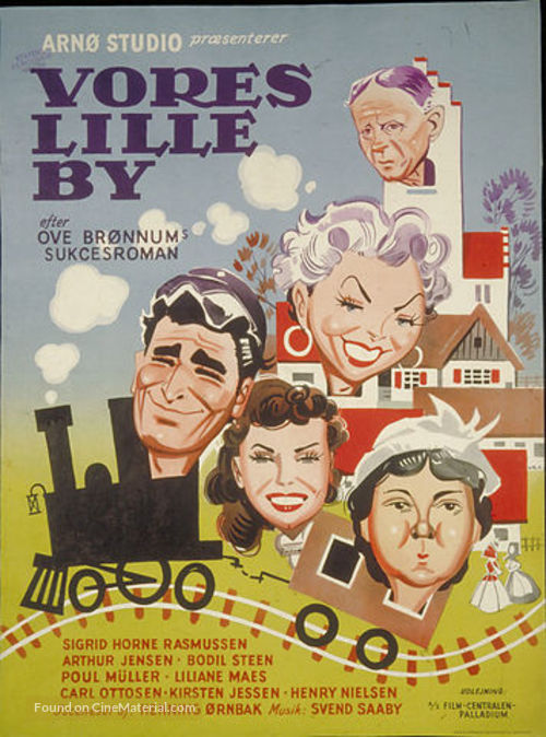 Vores lille by - Danish Movie Poster