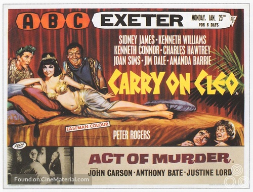 Carry on Cleo - British Combo movie poster