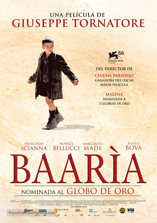 Baar&igrave;a - Mexican Movie Poster